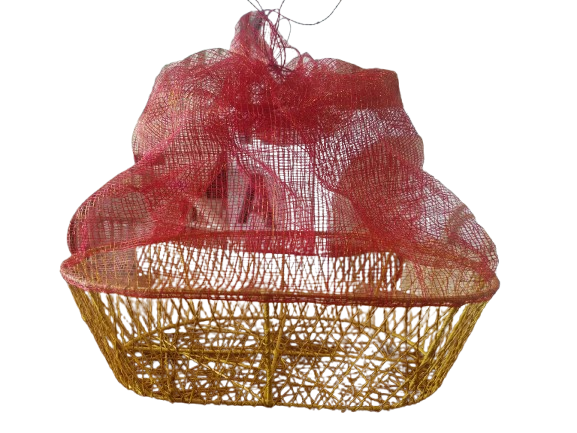 Oval Tray Pouch Abaca