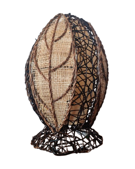 Round Rattan Lampshade