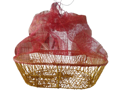 Oval Tray Pouch Abaca