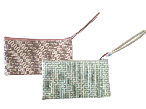 Rattan Wallet Pouch