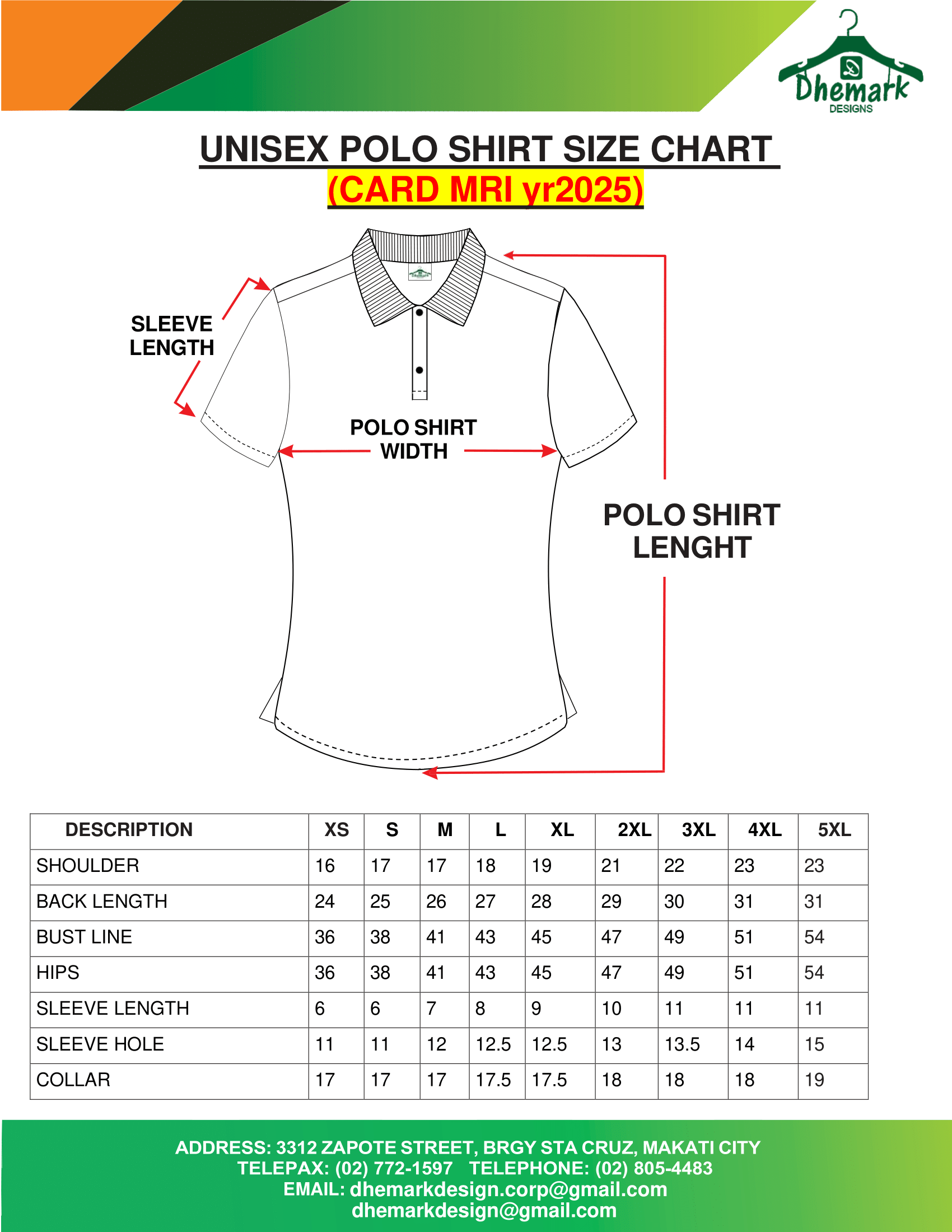 CARD MRI Polo Shirt (BotiCARD) – Mga Likha ni Inay